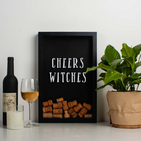 Копилка для винных пробок "Cheers witches", фото 1, цена 950 грн